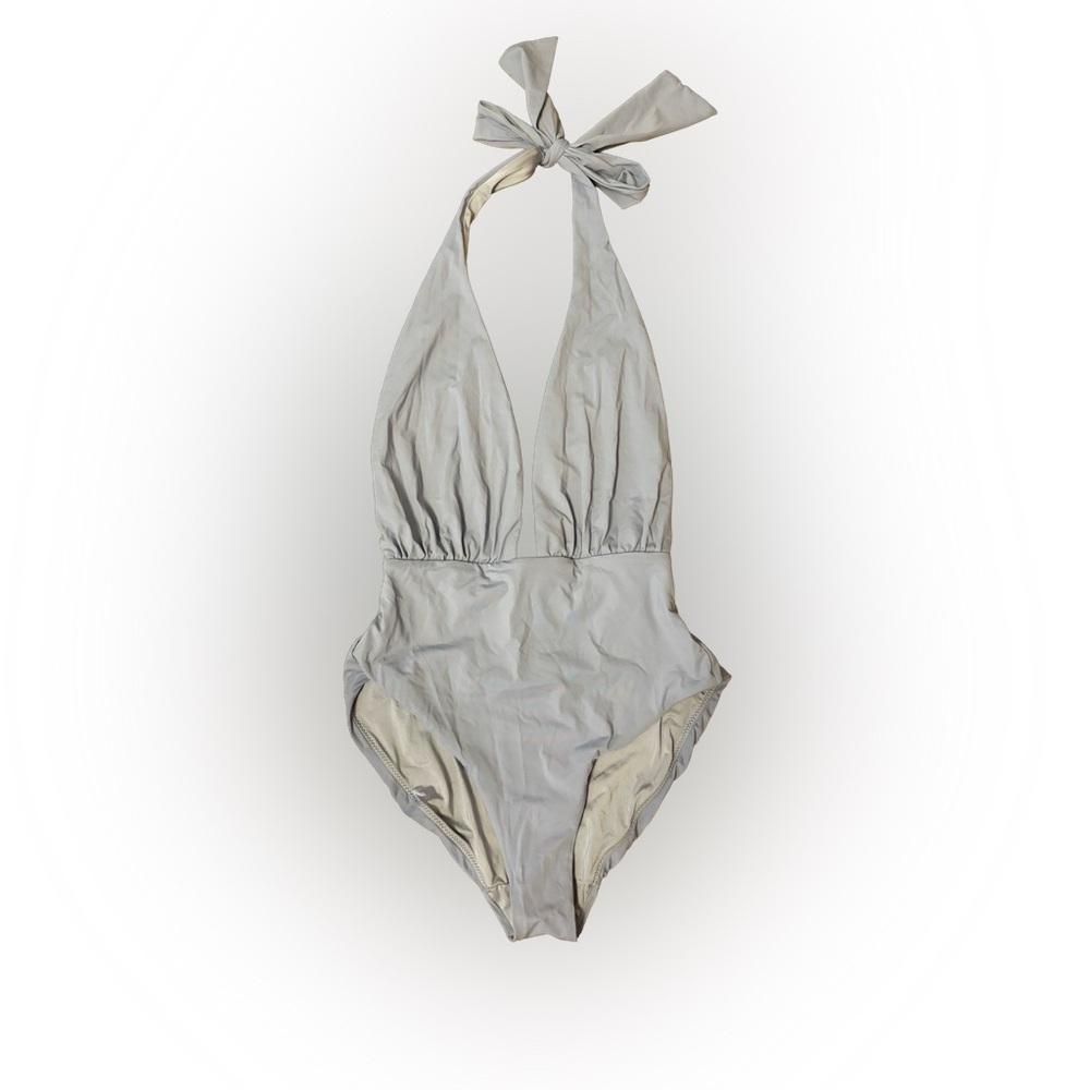 WE WORE WHAT one piece bathing suit